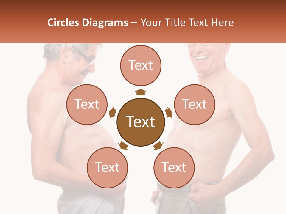 Equation Of The Figure Of Men PowerPoint Template
