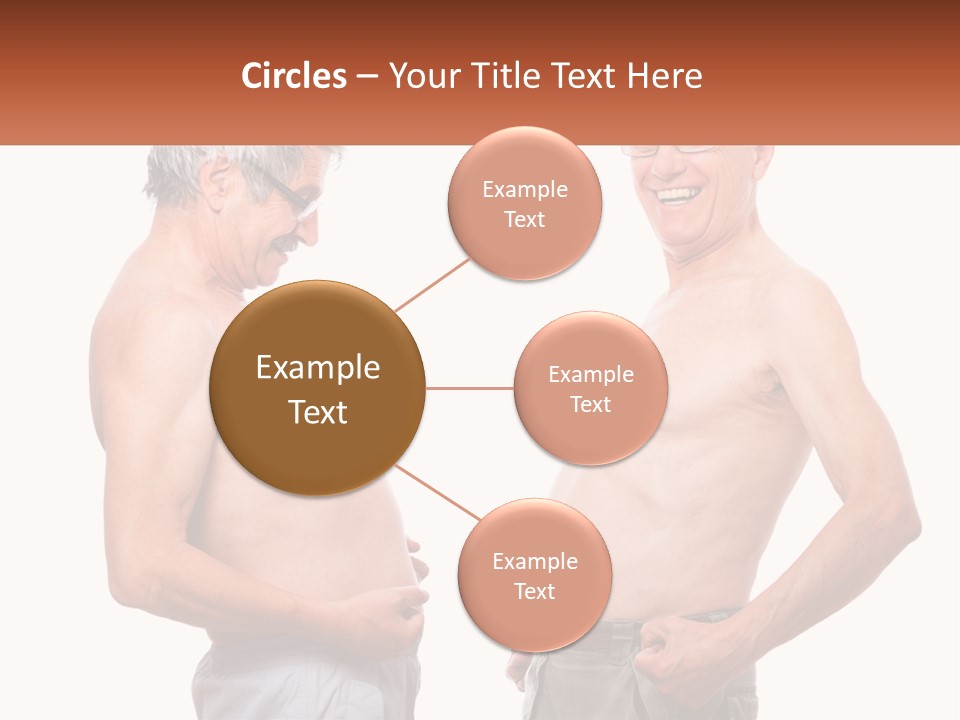 Equation Of The Figure Of Men PowerPoint Template