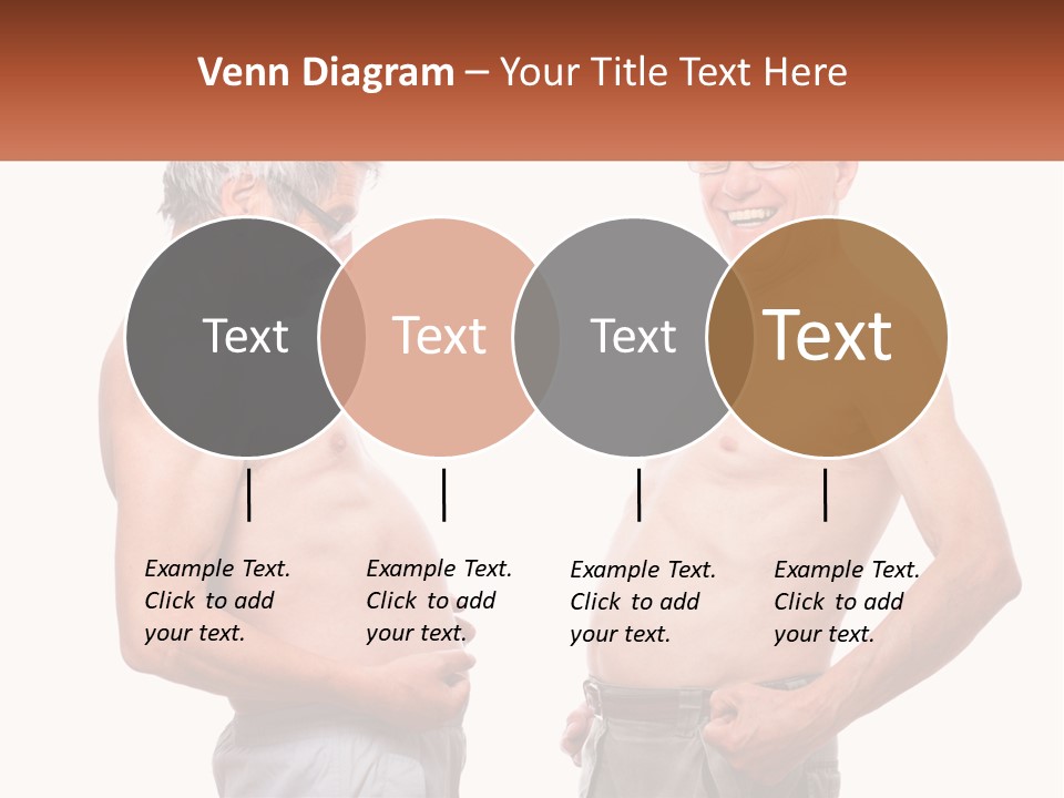 Equation Of The Figure Of Men PowerPoint Template