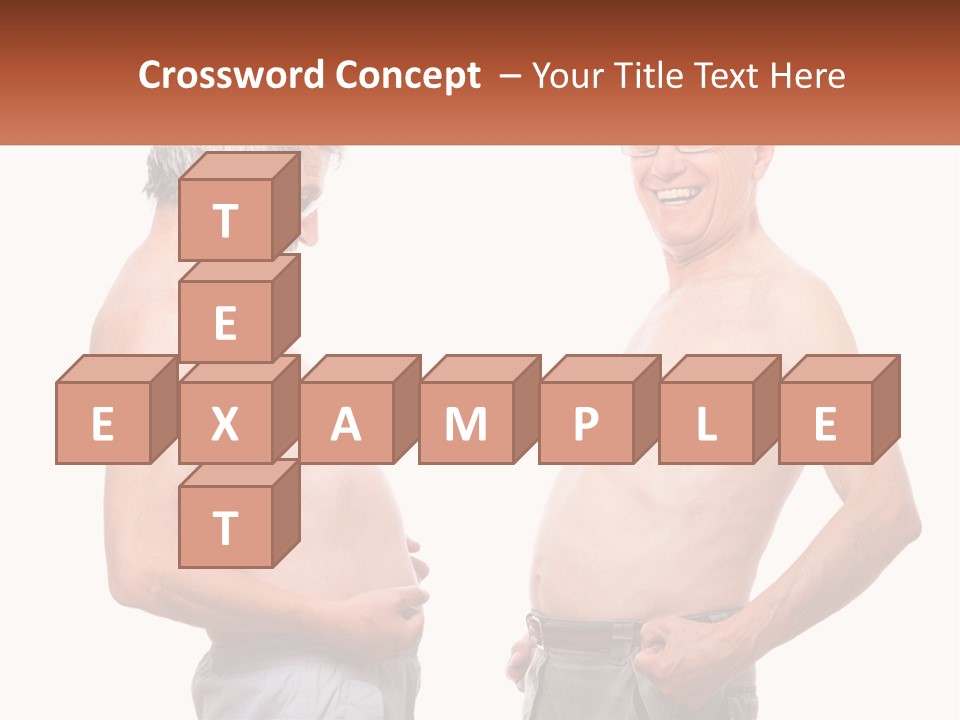Equation Of The Figure Of Men PowerPoint Template