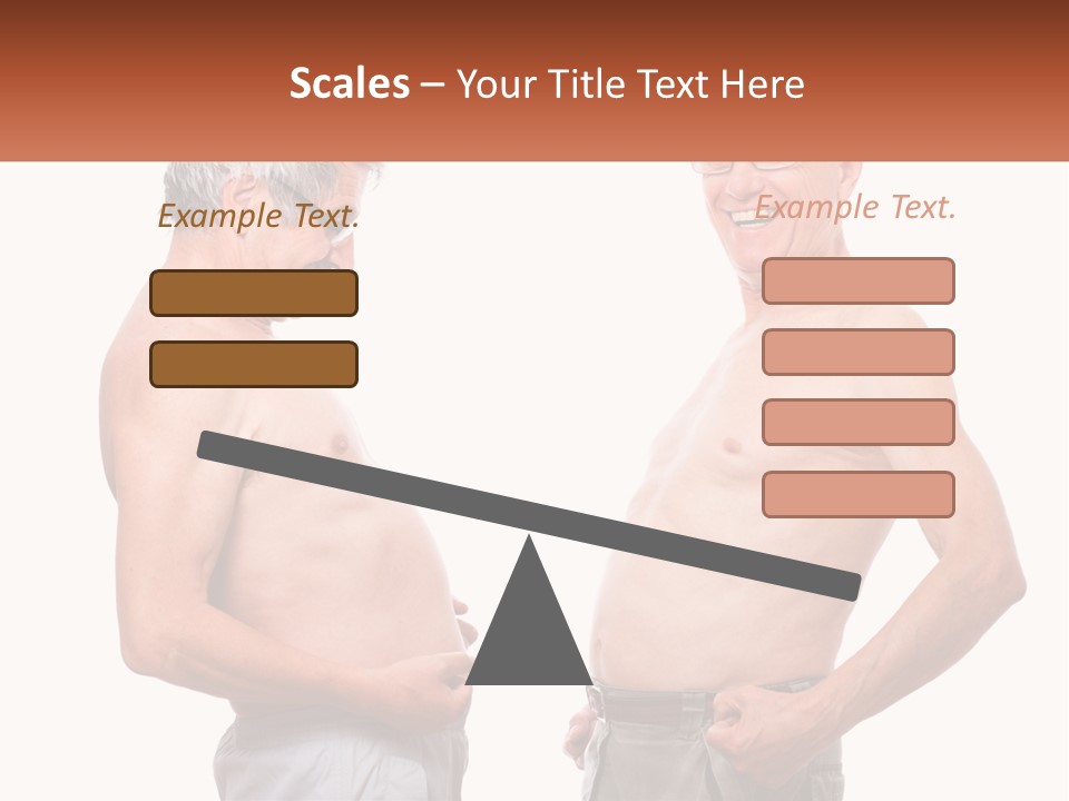 Equation Of The Figure Of Men PowerPoint Template