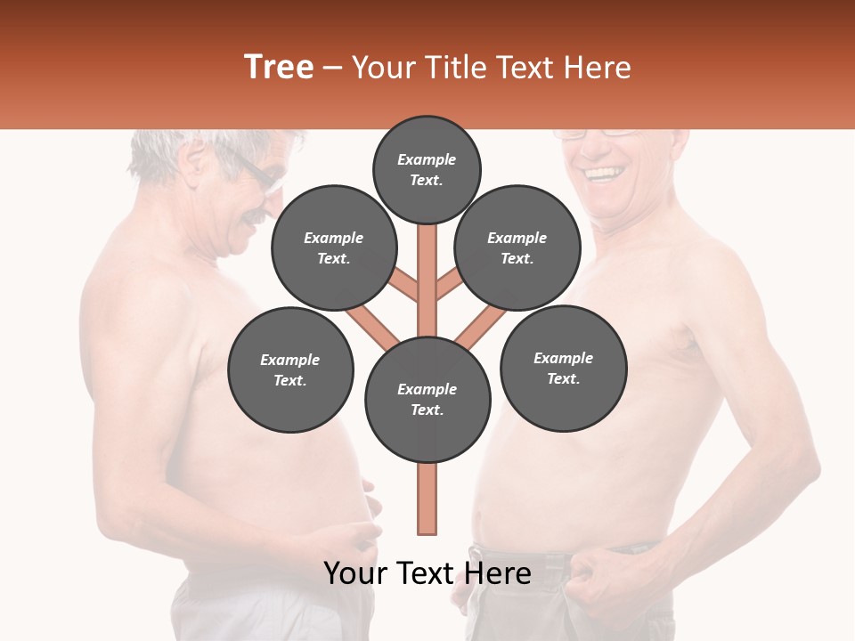 Equation Of The Figure Of Men PowerPoint Template