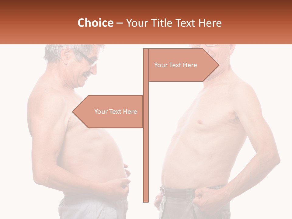 Equation Of The Figure Of Men PowerPoint Template
