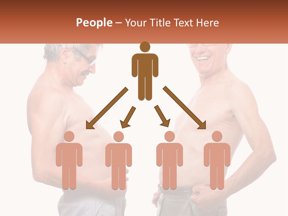 Equation Of The Figure Of Men PowerPoint Template