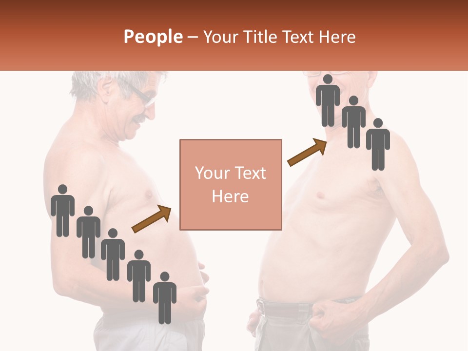 Equation Of The Figure Of Men PowerPoint Template