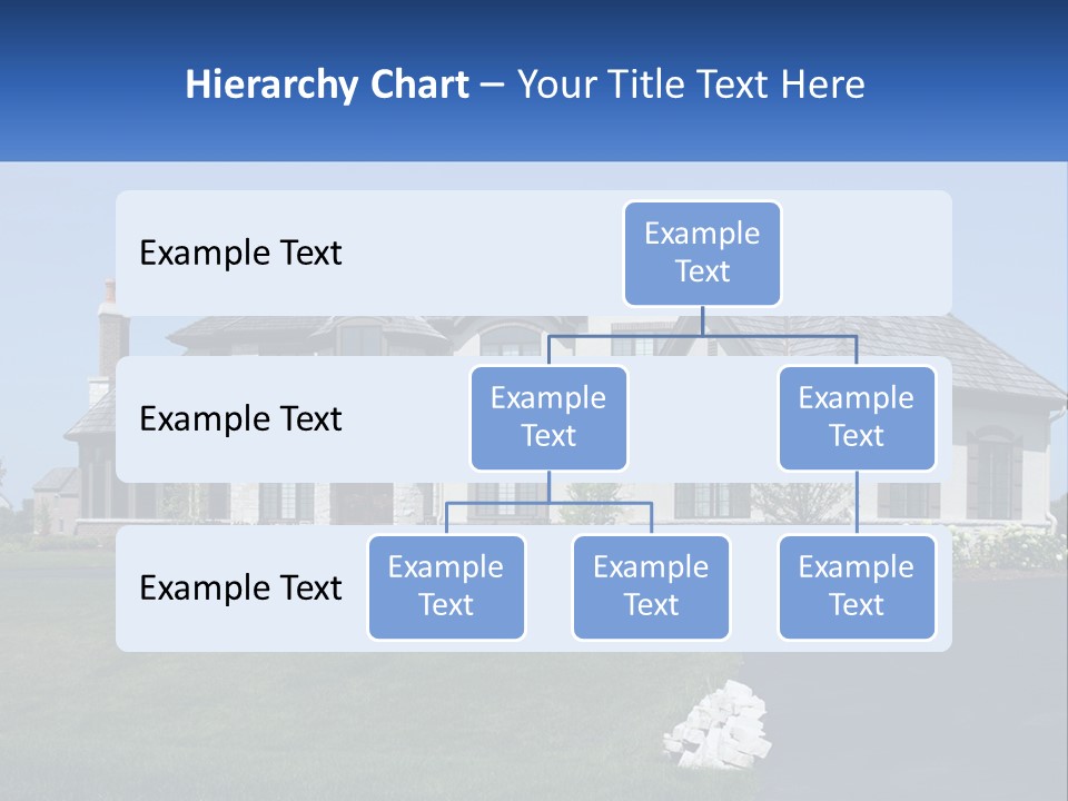 Country Two-Storey House PowerPoint Template