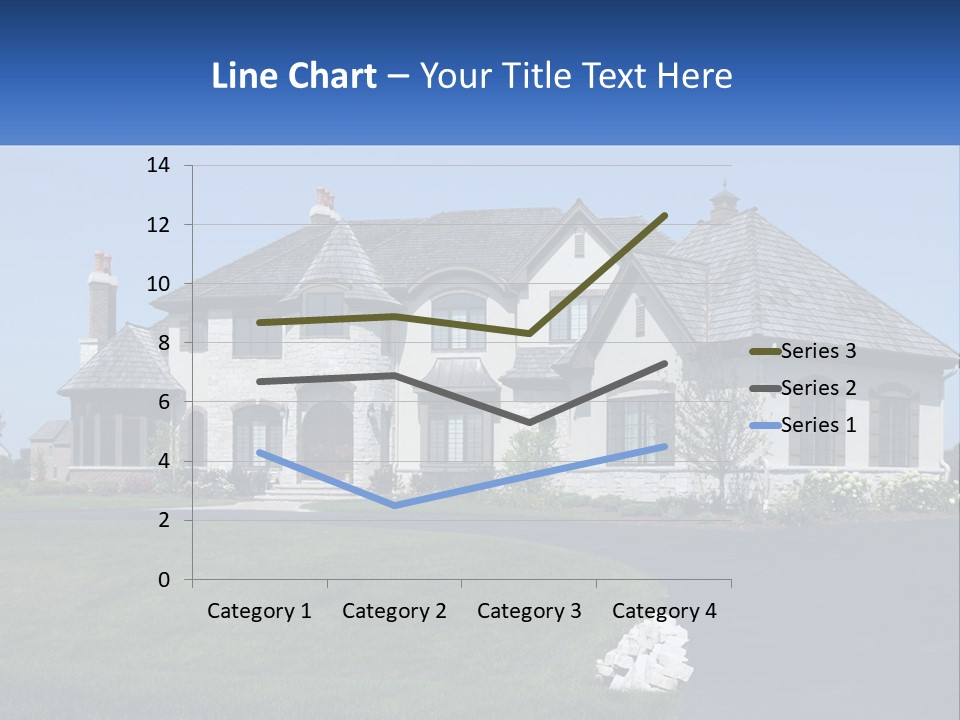 Country Two-Storey House PowerPoint Template
