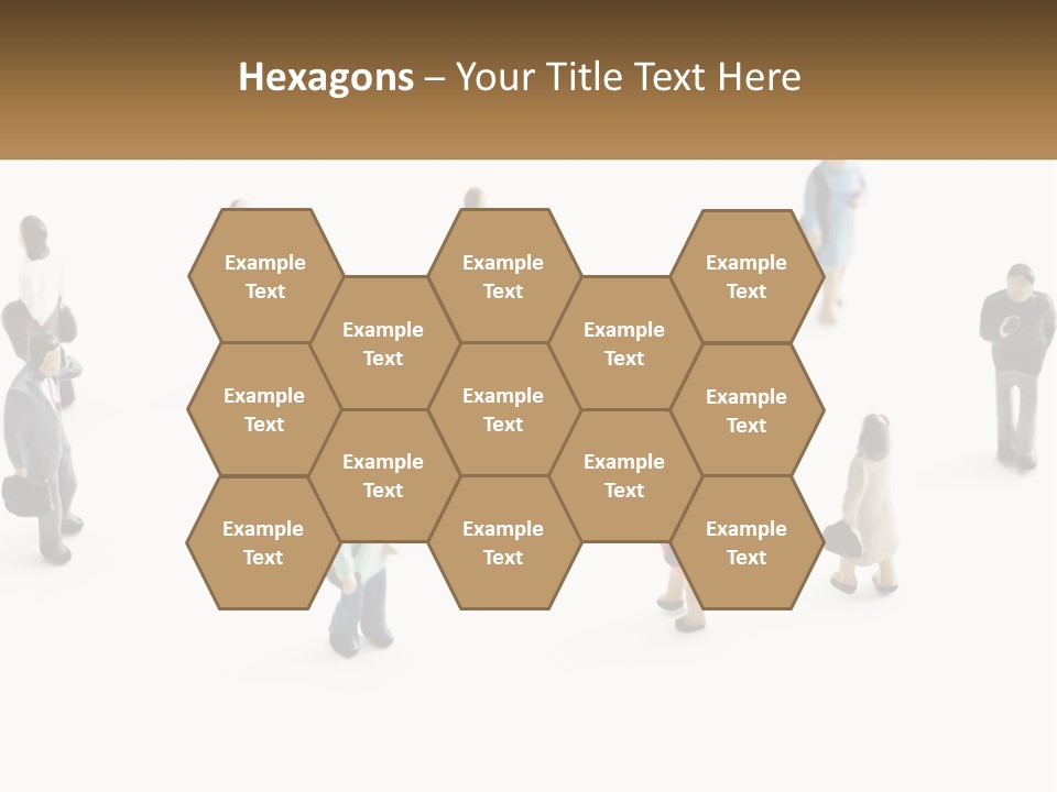 People Made Of Plasticine PowerPoint Template