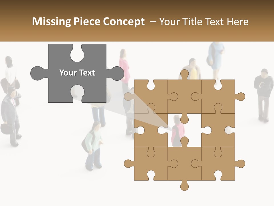 People Made Of Plasticine PowerPoint Template