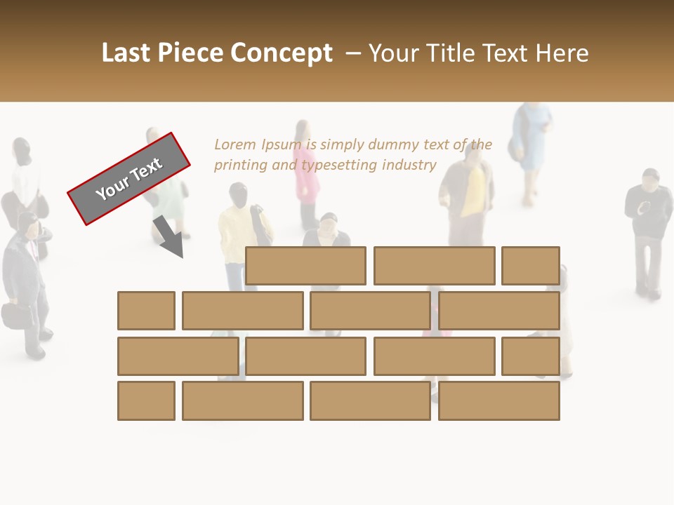 People Made Of Plasticine PowerPoint Template