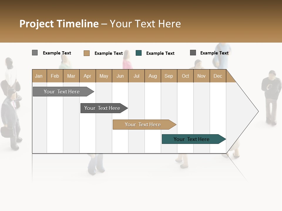 People Made Of Plasticine PowerPoint Template