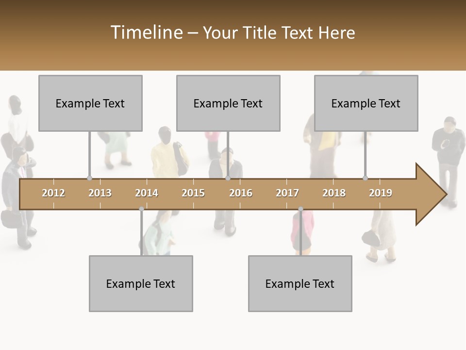 People Made Of Plasticine PowerPoint Template