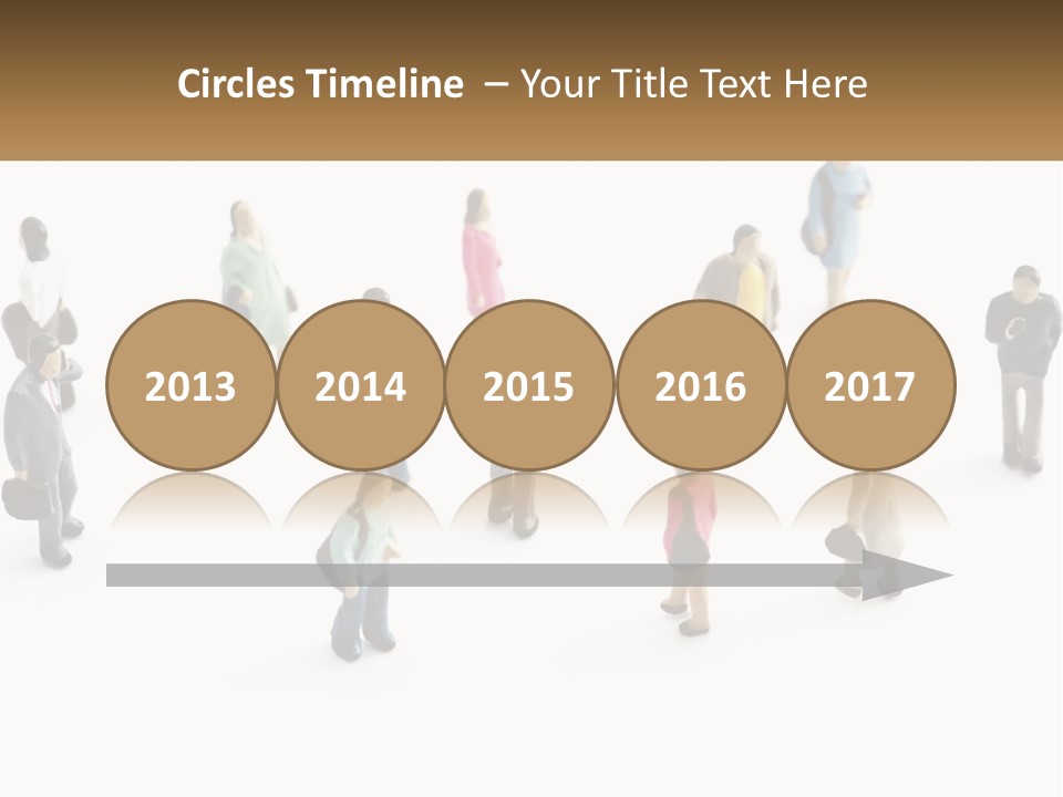 People Made Of Plasticine PowerPoint Template