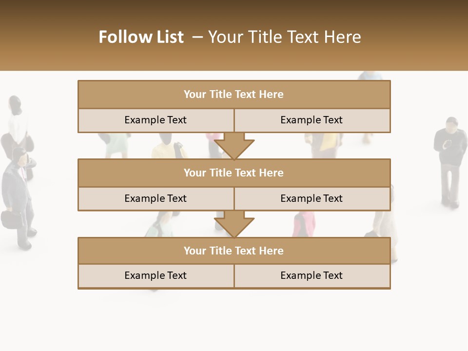 People Made Of Plasticine PowerPoint Template