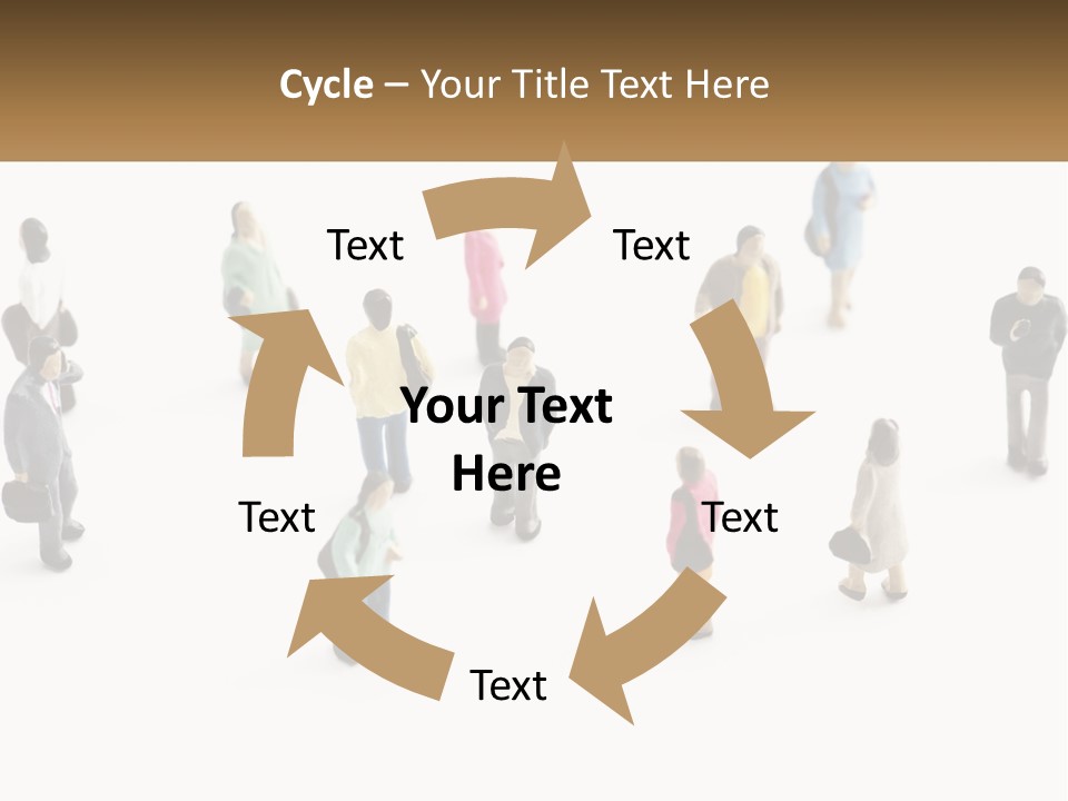 People Made Of Plasticine PowerPoint Template