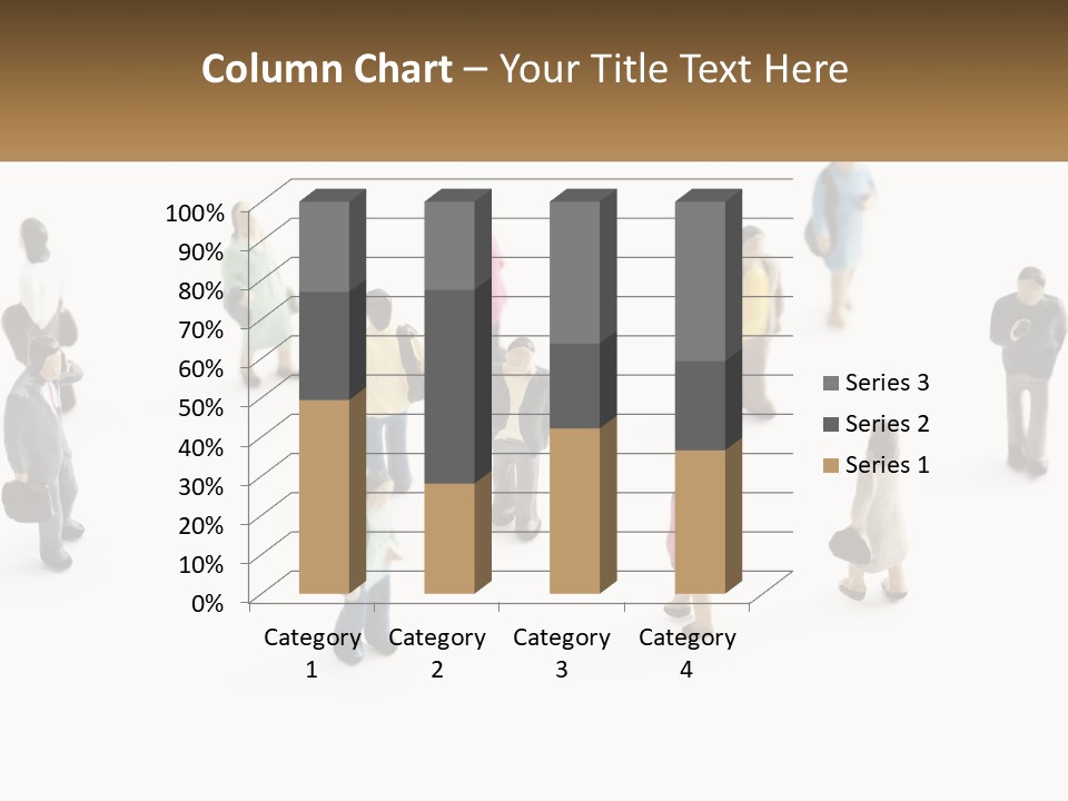 People Made Of Plasticine PowerPoint Template