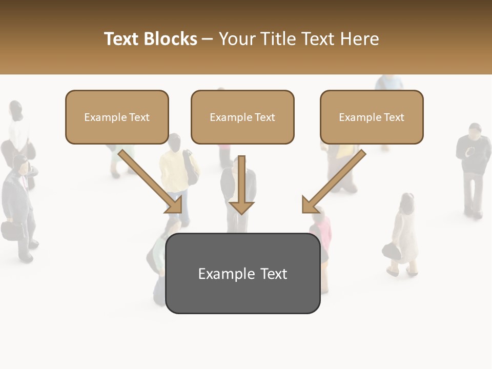 People Made Of Plasticine PowerPoint Template
