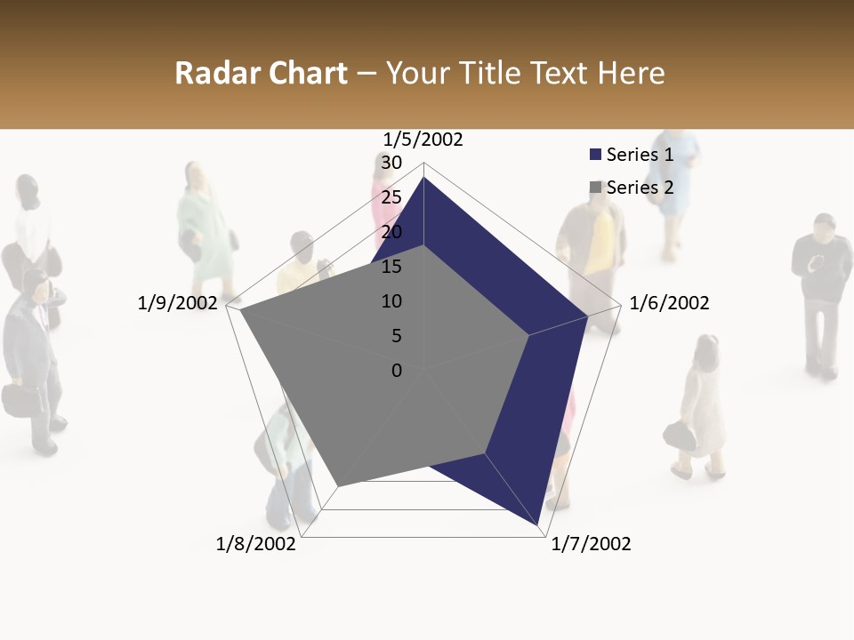 People Made Of Plasticine PowerPoint Template