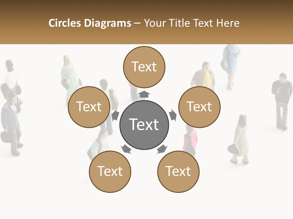 People Made Of Plasticine PowerPoint Template