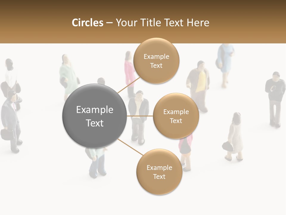 People Made Of Plasticine PowerPoint Template