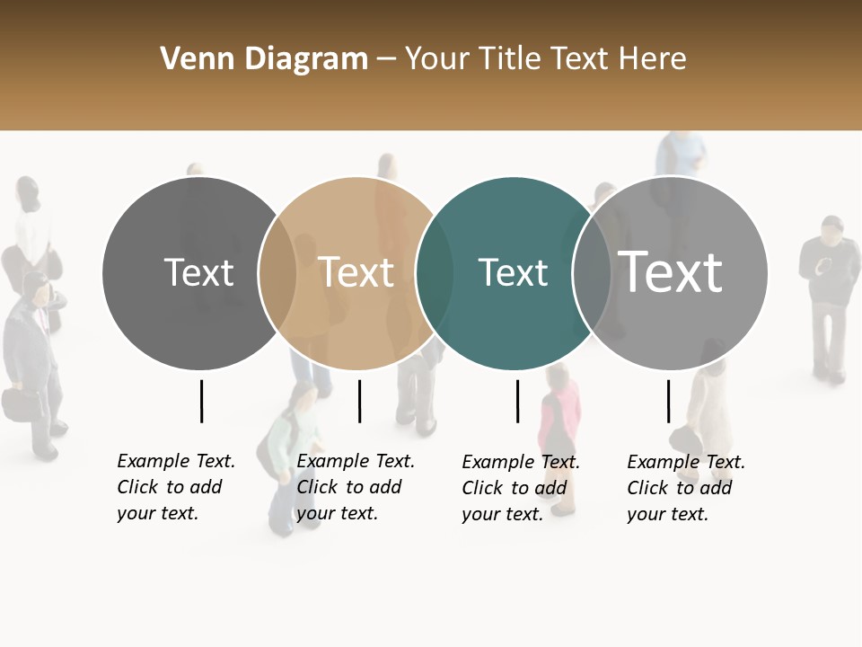 People Made Of Plasticine PowerPoint Template