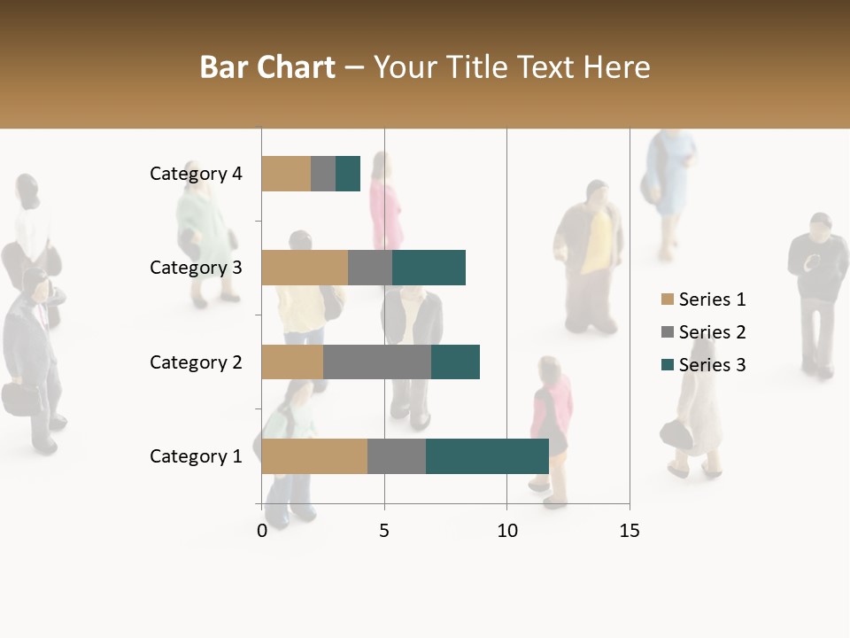 People Made Of Plasticine PowerPoint Template