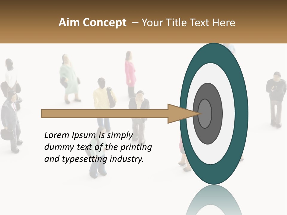 People Made Of Plasticine PowerPoint Template