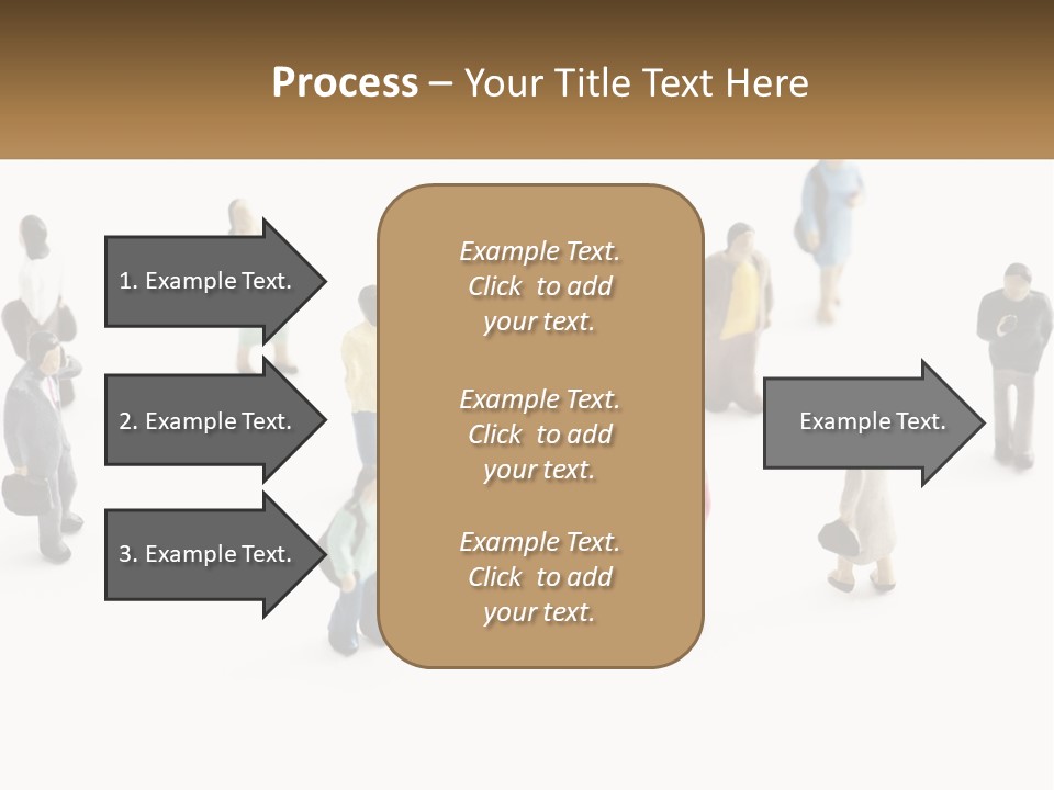 People Made Of Plasticine PowerPoint Template