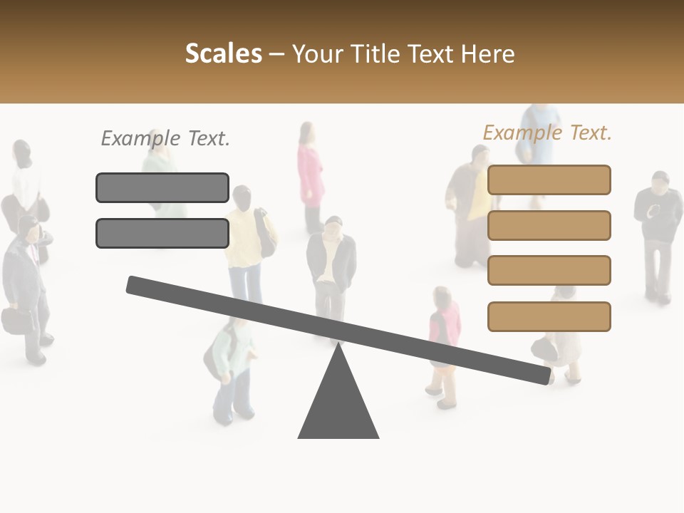 People Made Of Plasticine PowerPoint Template