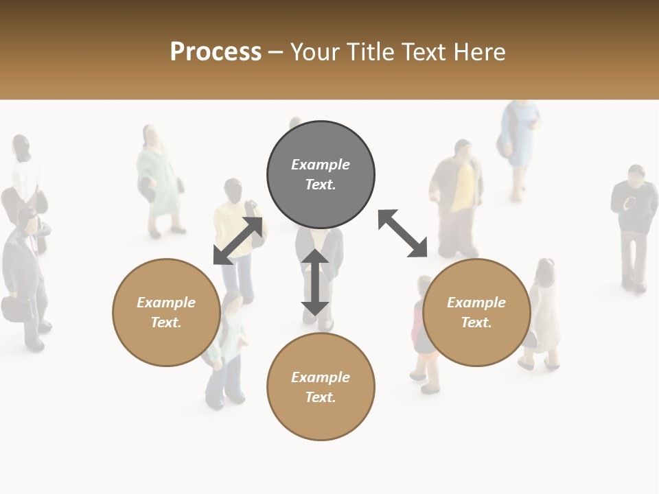 People Made Of Plasticine PowerPoint Template