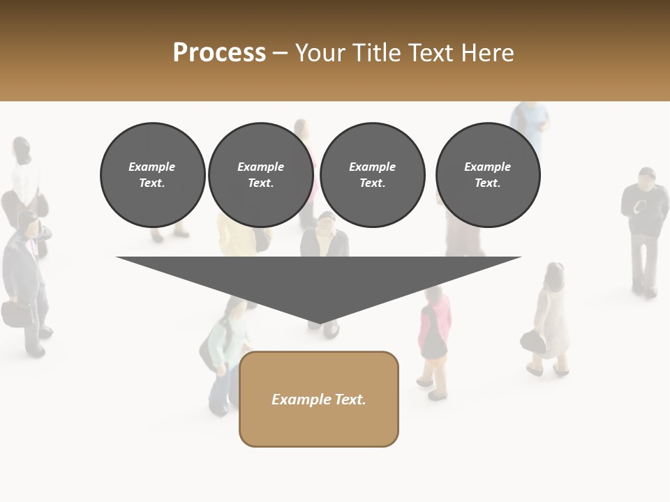 People Made Of Plasticine PowerPoint Template