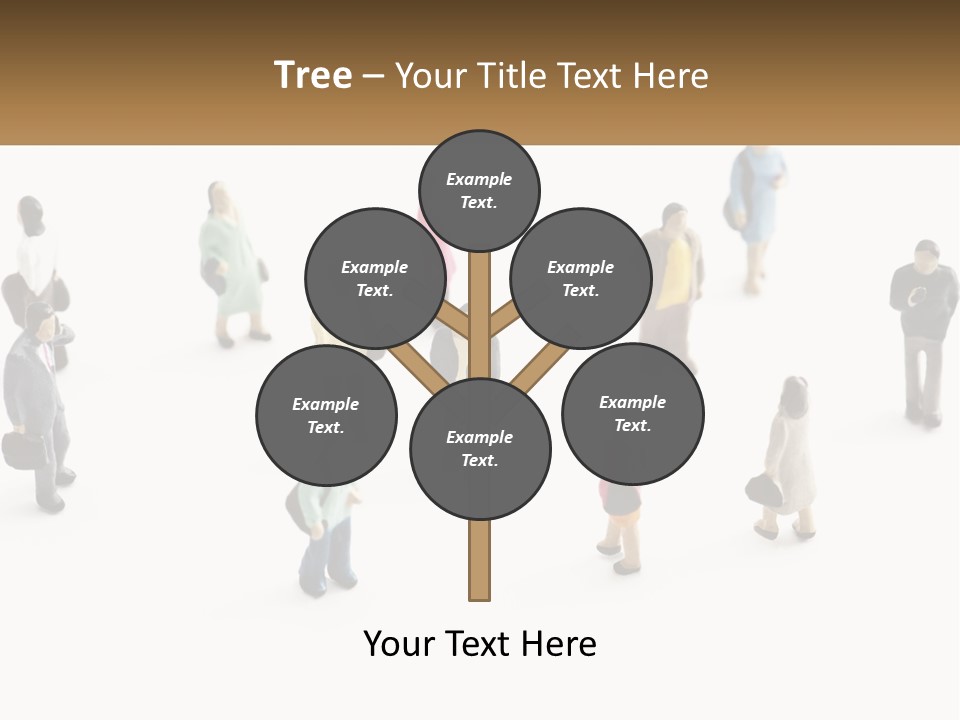 People Made Of Plasticine PowerPoint Template