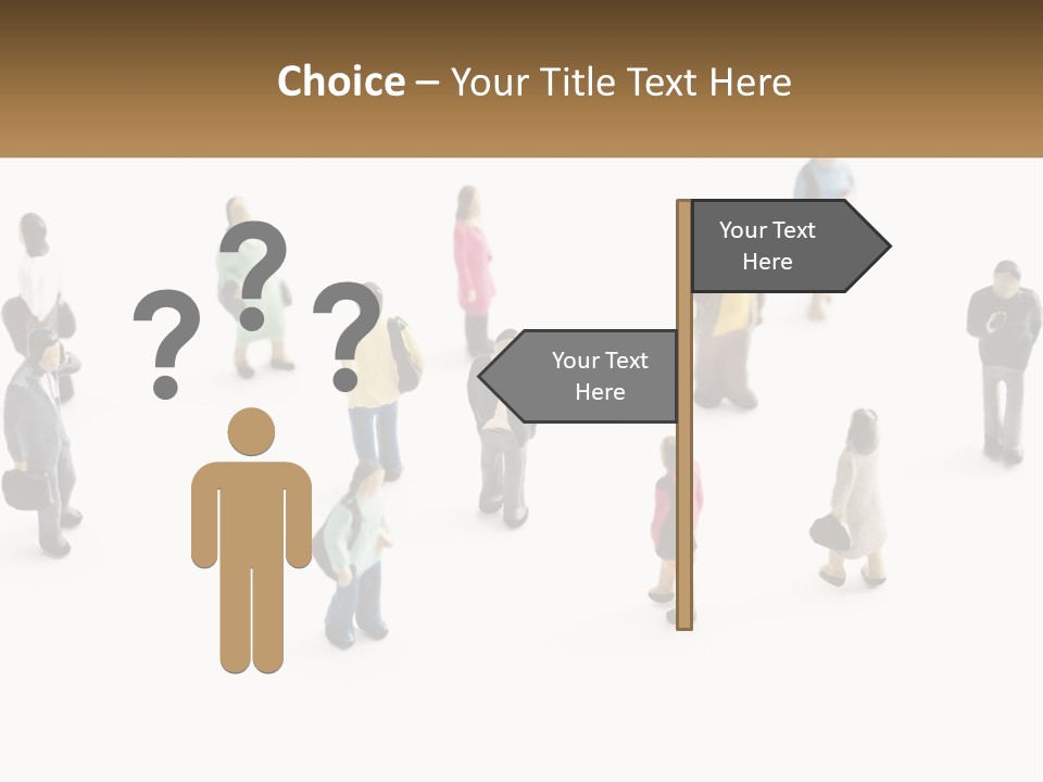 People Made Of Plasticine PowerPoint Template