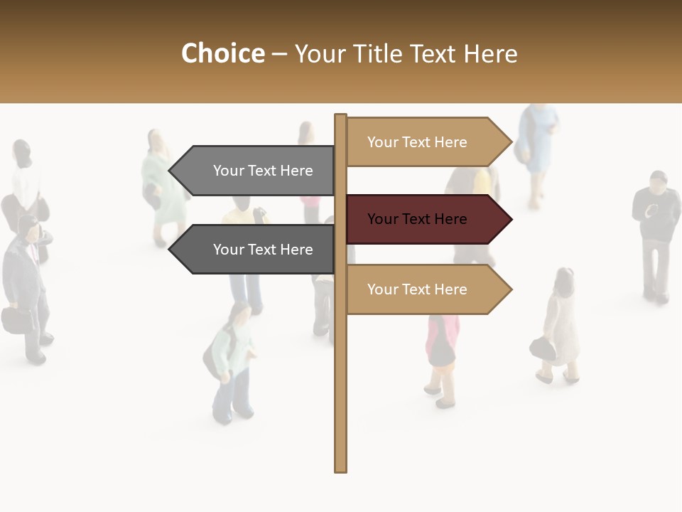 People Made Of Plasticine PowerPoint Template