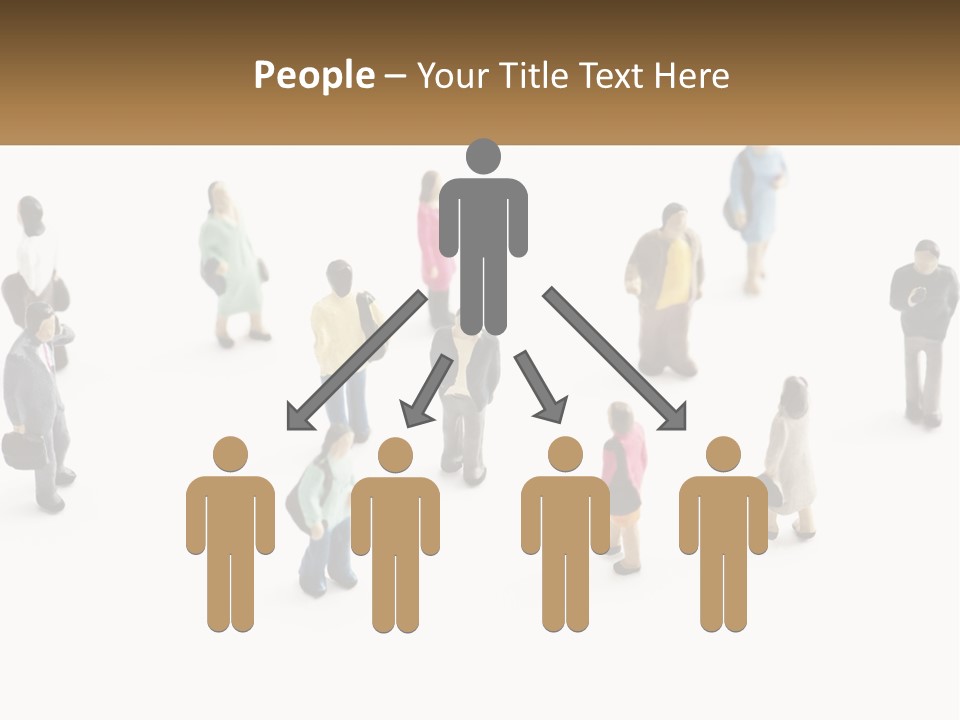 People Made Of Plasticine PowerPoint Template