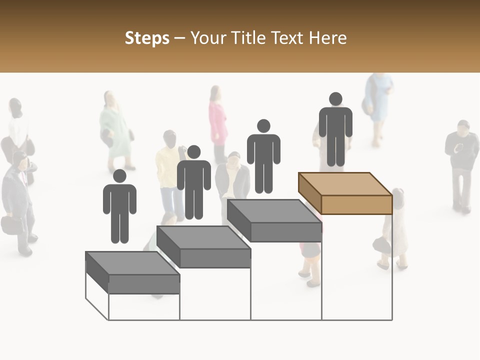 People Made Of Plasticine PowerPoint Template