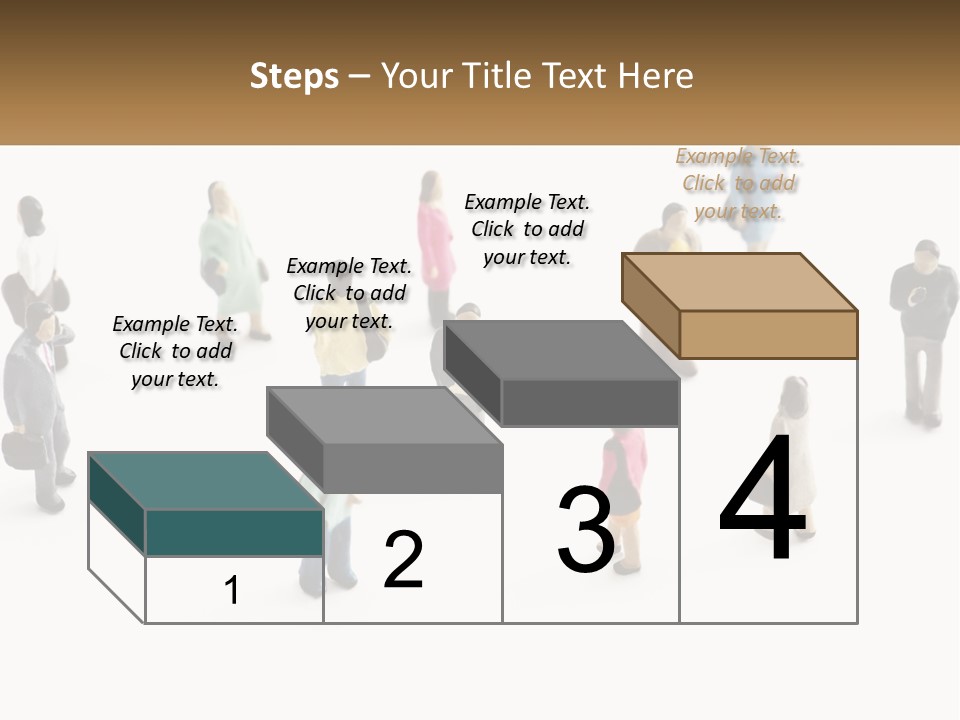 People Made Of Plasticine PowerPoint Template