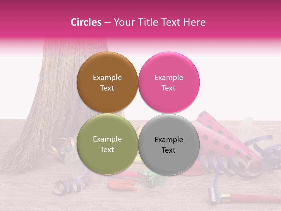 Cleaning After The Birthday PowerPoint Template