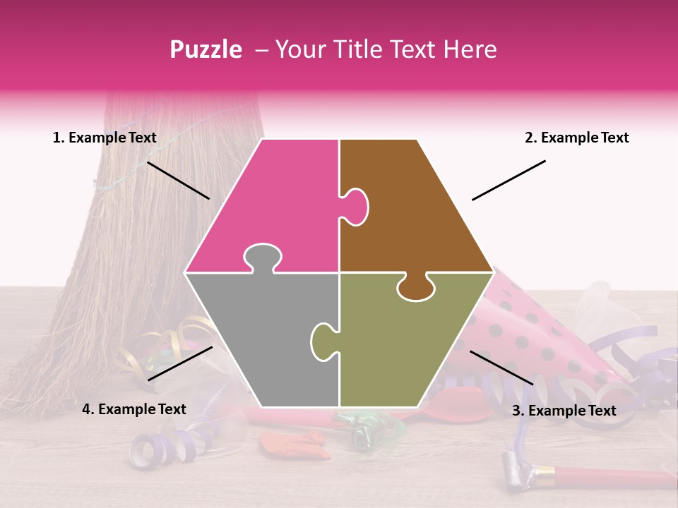 Cleaning After The Birthday PowerPoint Template