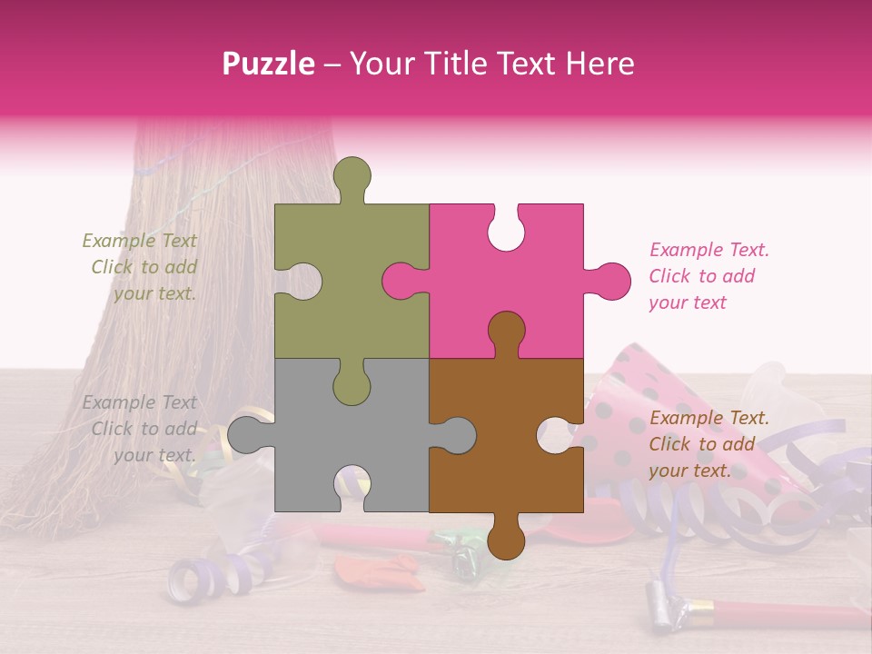 Cleaning After The Birthday PowerPoint Template