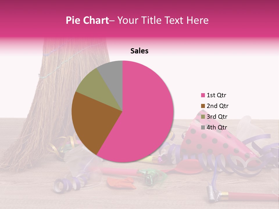 Cleaning After The Birthday PowerPoint Template