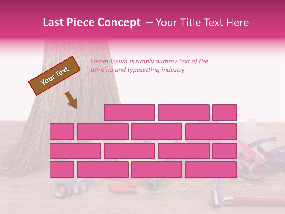 Cleaning After The Birthday PowerPoint Template