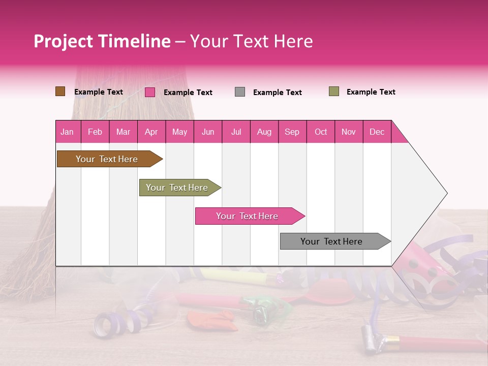 Cleaning After The Birthday PowerPoint Template