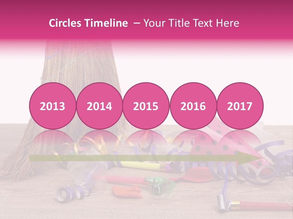 Cleaning After The Birthday PowerPoint Template