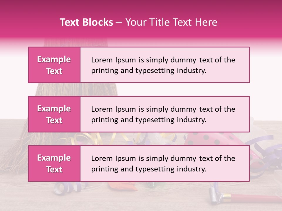 Cleaning After The Birthday PowerPoint Template