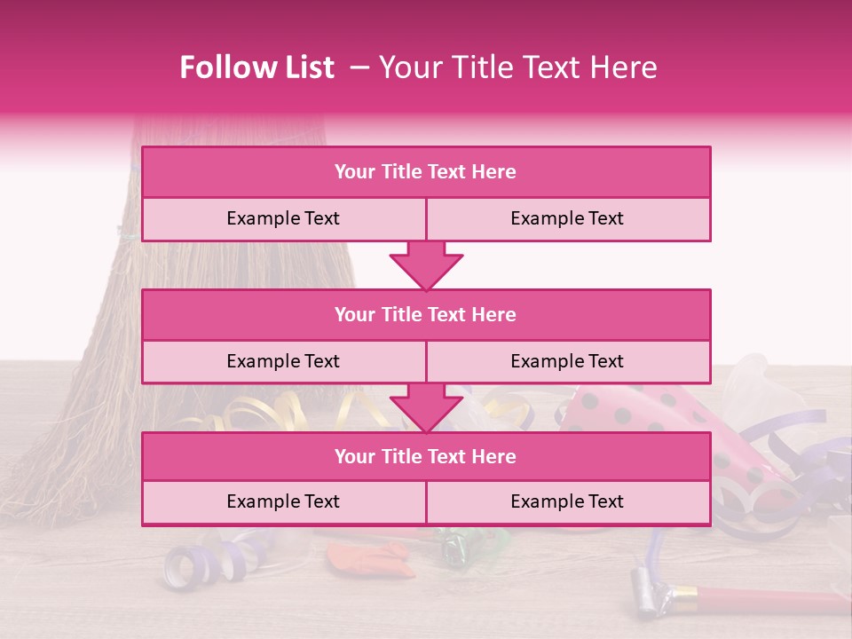 Cleaning After The Birthday PowerPoint Template
