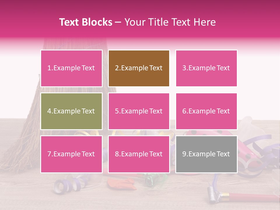 Cleaning After The Birthday PowerPoint Template