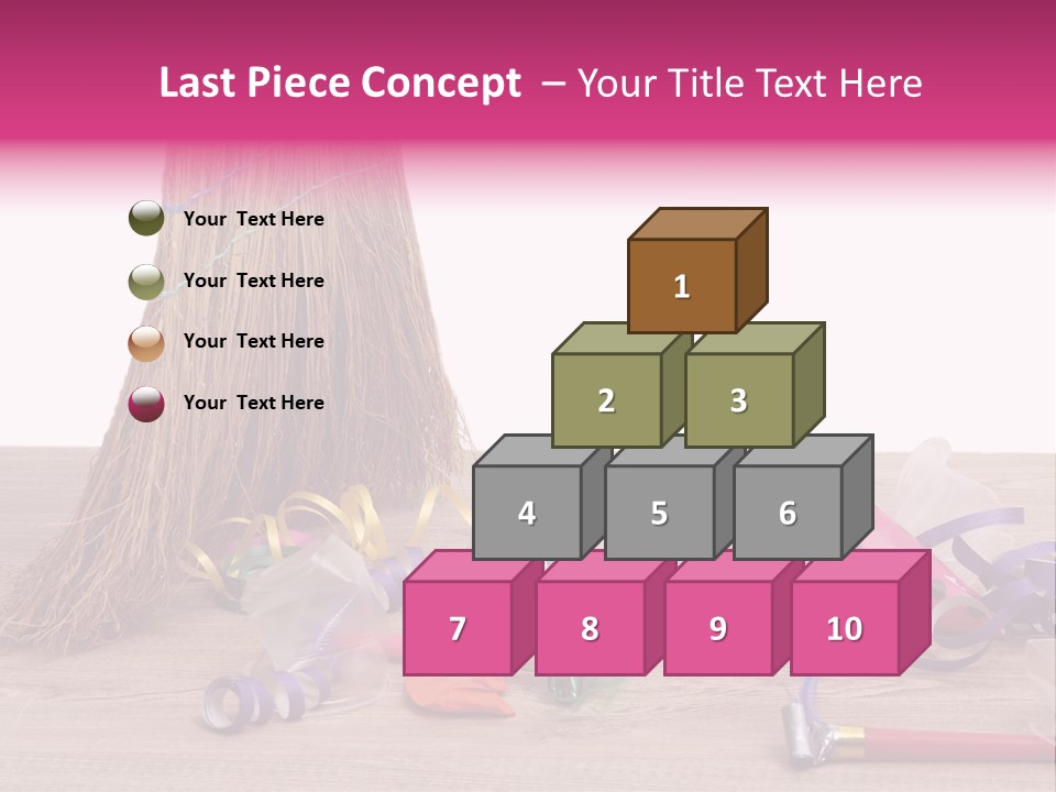 Cleaning After The Birthday PowerPoint Template