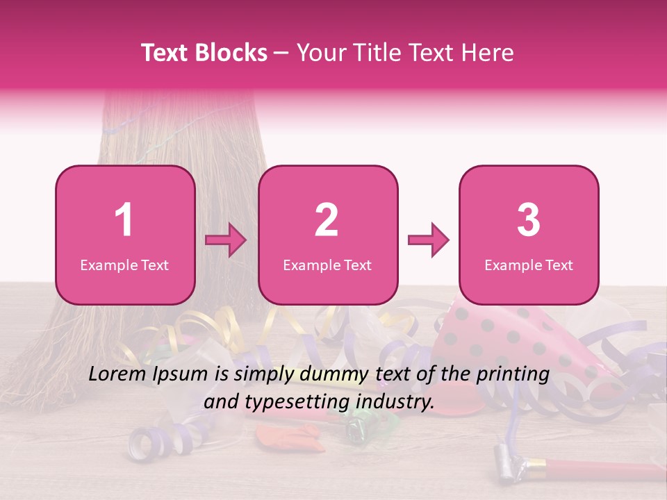 Cleaning After The Birthday PowerPoint Template