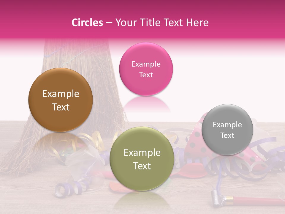 Cleaning After The Birthday PowerPoint Template